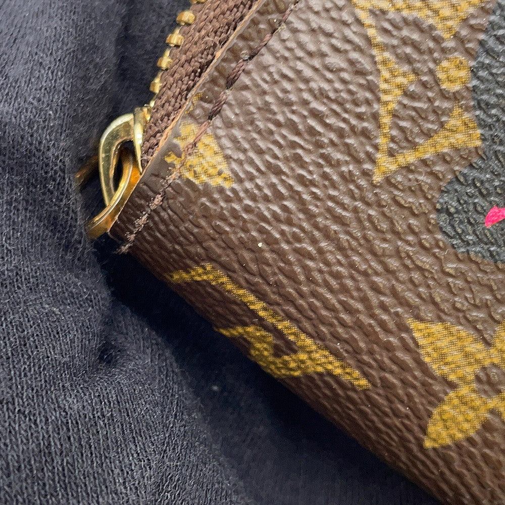LOUIS VUITTON Zippy Wallet BrownM93759 Monogram・Rose