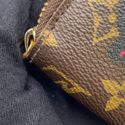 LOUIS VUITTON Zippy Wallet BrownM93759 Monogram・Rose