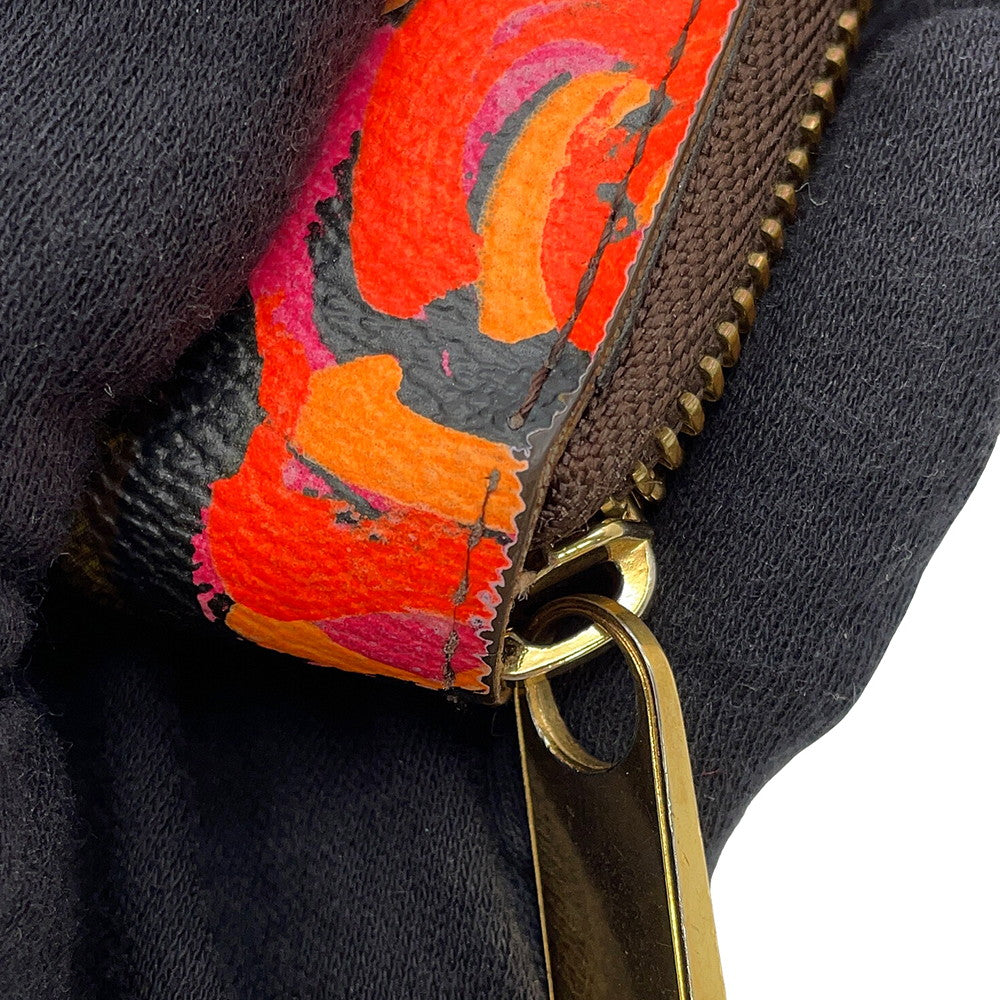 LOUIS VUITTON Zippy Wallet BrownM93759 Monogram・Rose