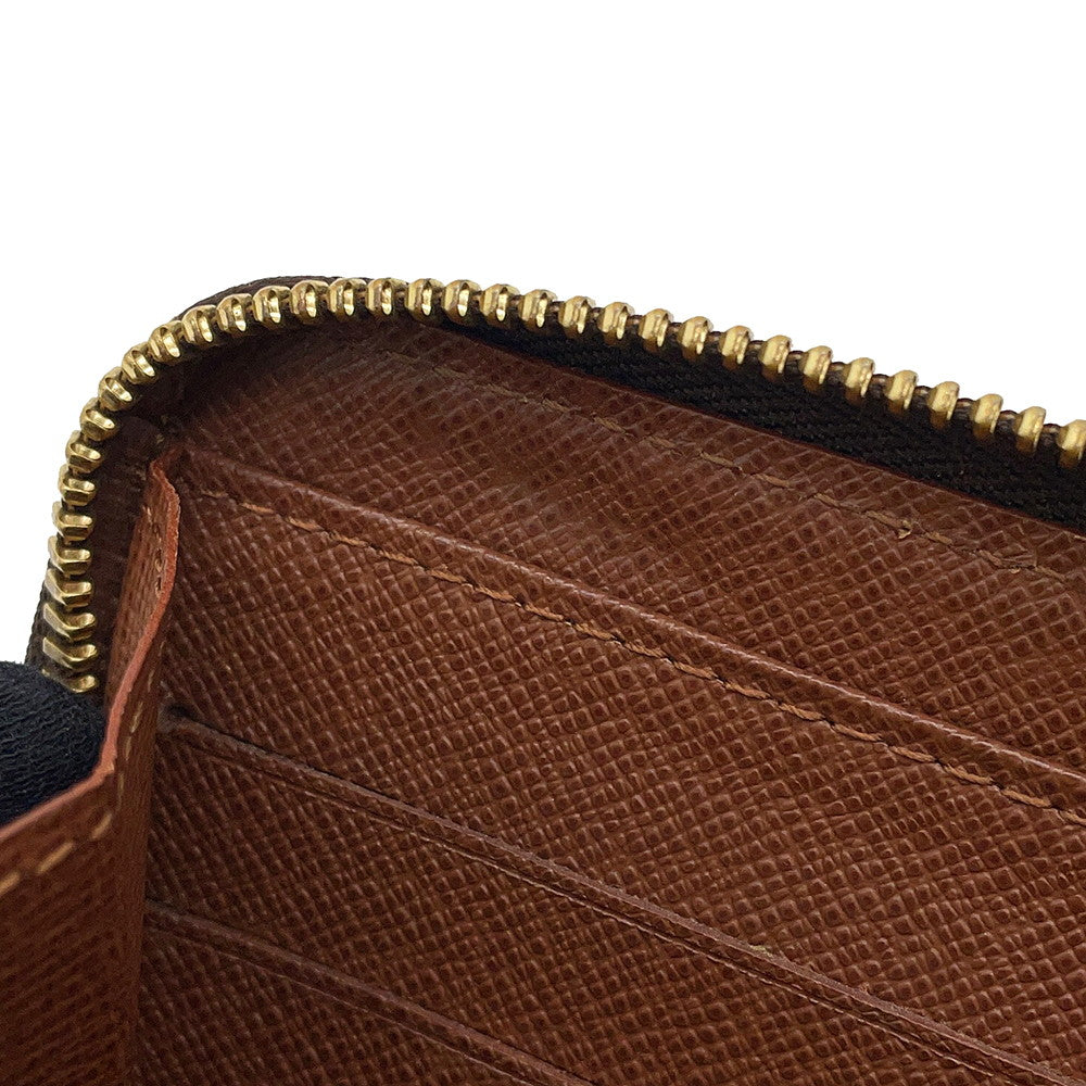 LOUIS VUITTON Zippy Wallet BrownM93759 Monogram・Rose