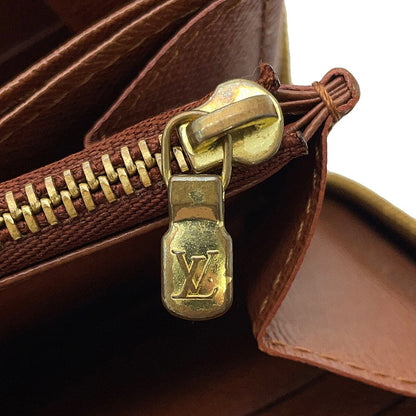 LOUIS VUITTON Zippy Wallet BrownM93759 Monogram・Rose