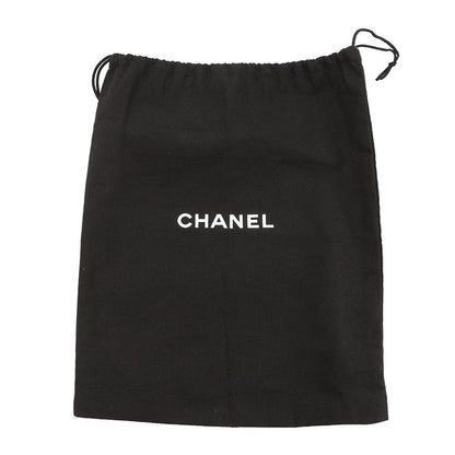 CHANEL Matelasse Double Flap ChainShoulder Bag BlackA01112 Caviar Leather Size 25