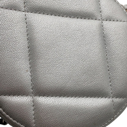 CHANEL CHANEL19 Round ChainShoulder Bag SilverAP0945 Lambskin