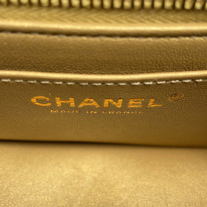CHANEL Matelasse ChainShoulder Bag BlackAS1786 Lambskin Size Mini