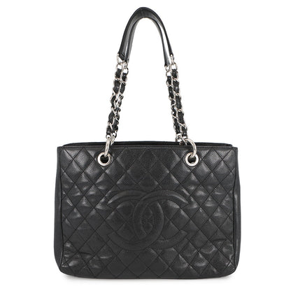 CHANEL GST Chain Tote Bag BlackA50995 Caviar Leather