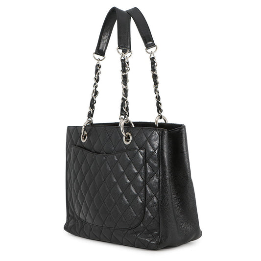 CHANEL GST Chain Tote Bag BlackA50995 Caviar Leather