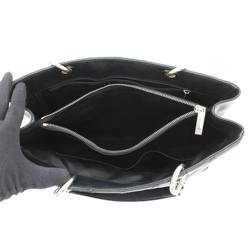 CHANEL GST Chain Tote Bag BlackA50995 Caviar Leather