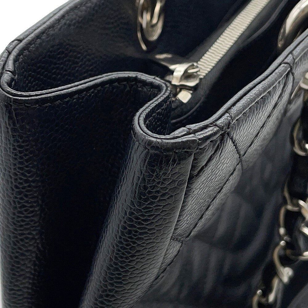 CHANEL GST Chain Tote Bag BlackA50995 Caviar Leather
