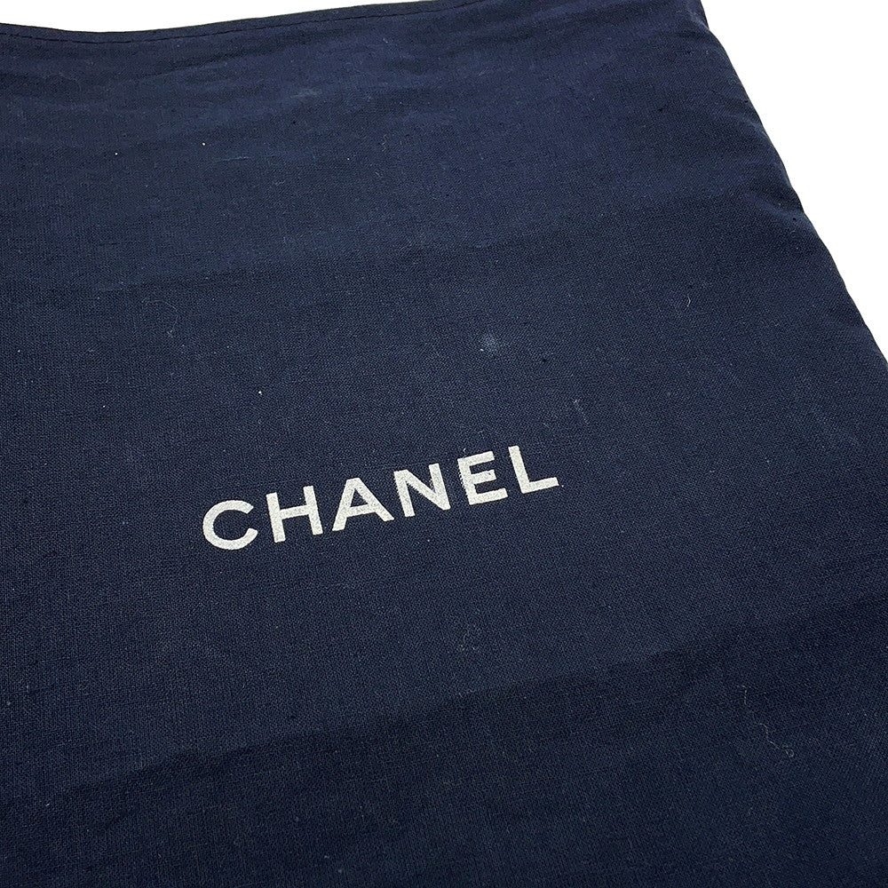 CHANEL Matelasse Single Flap ChainShoulder Bag Black Caviar Leather Size 25
