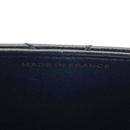 CHANEL Matelasse Single Flap ChainShoulder Bag Black Caviar Leather Size 25