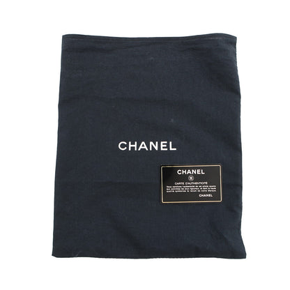 CHANEL Matelasse Single Flap ChainShoulder Bag Black Caviar Leather Size 25