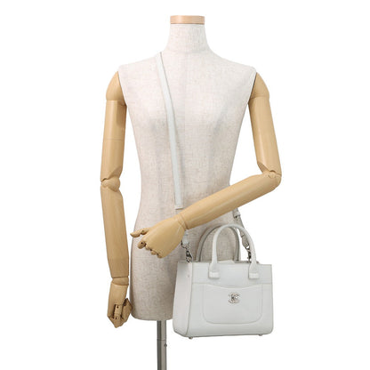 CHANEL Neo Executive 2WAY Handbag WhiteA69929 Leather Size Small