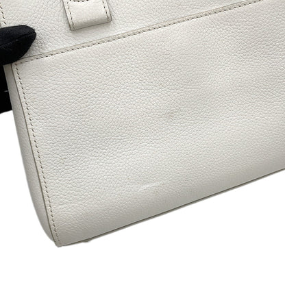 CHANEL Neo Executive 2WAY Handbag WhiteA69929 Leather Size Small