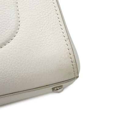 CHANEL Neo Executive 2WAY Handbag WhiteA69929 Leather Size Small