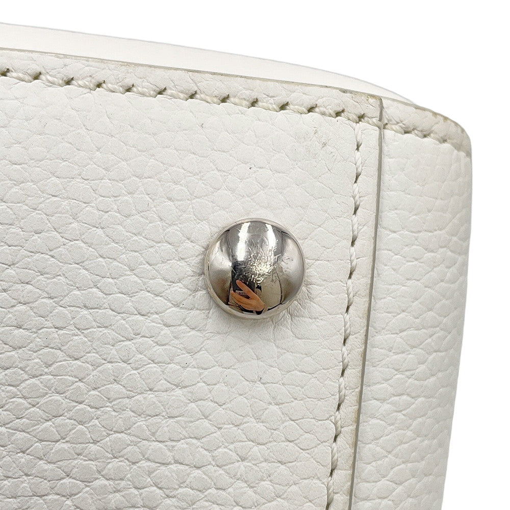 CHANEL Neo Executive 2WAY Handbag WhiteA69929 Leather Size Small