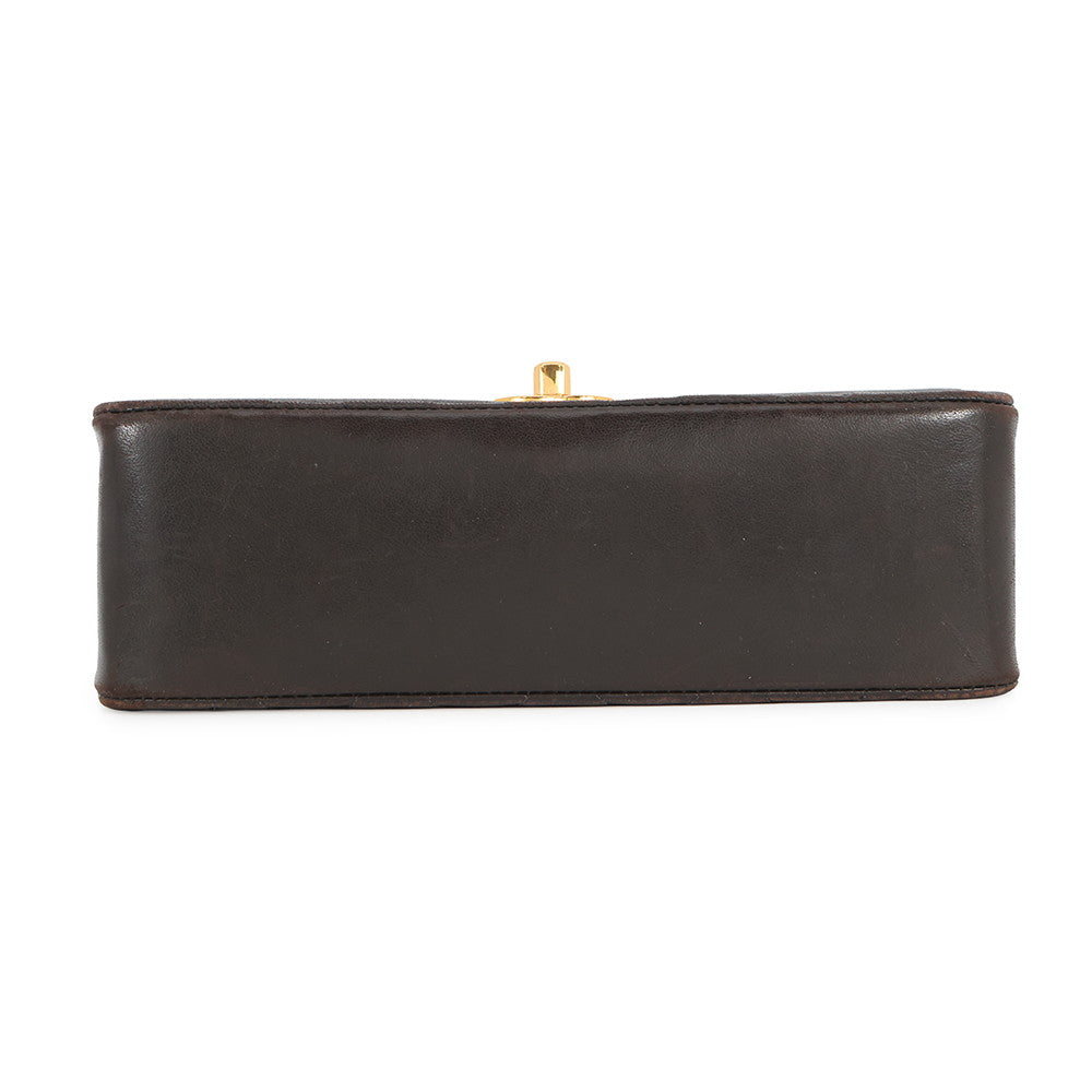 CHANEL Diana ChainShoulder Bag BlackA01164 Lambskin Size 22
