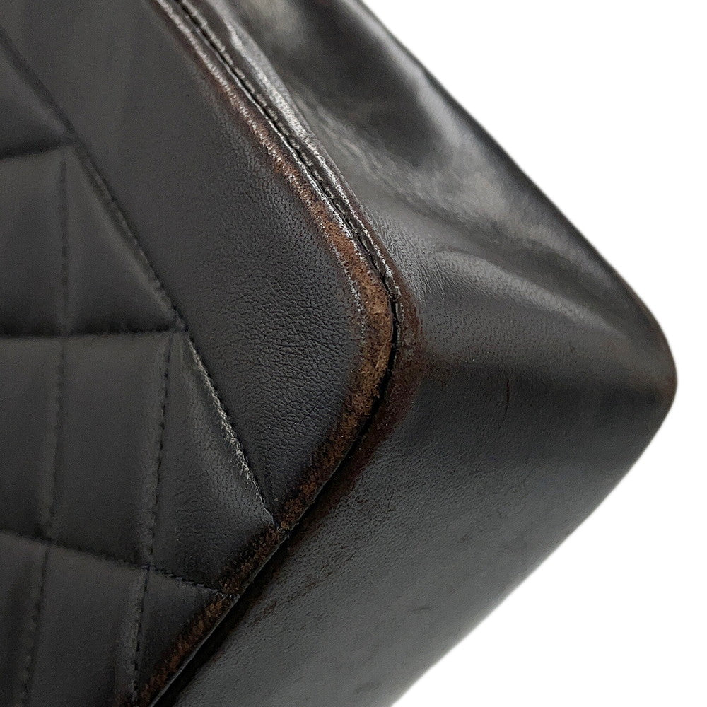 CHANEL Diana ChainShoulder Bag BlackA01164 Lambskin Size 22