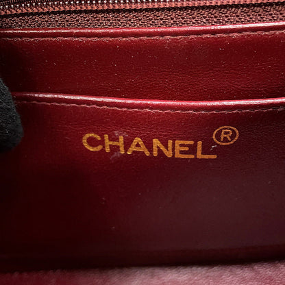 CHANEL Diana ChainShoulder Bag BlackA01164 Lambskin Size 22