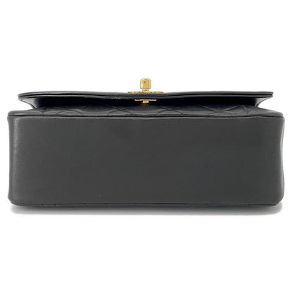 CHANEL Diana ChainShoulder Bag BlackA01164 Lambskin Size 22