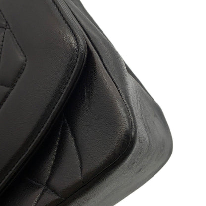 CHANEL Diana ChainShoulder Bag BlackA01164 Lambskin Size 22