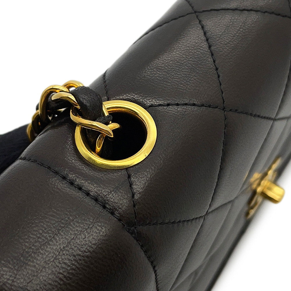 CHANEL Diana ChainShoulder Bag BlackA01164 Lambskin Size 22