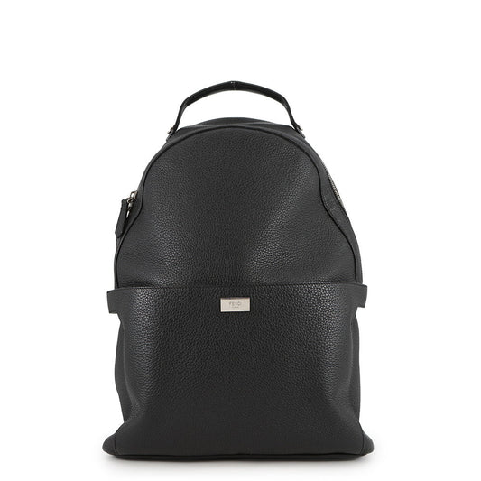 FENDI Backpack Black7VZ053 Leather