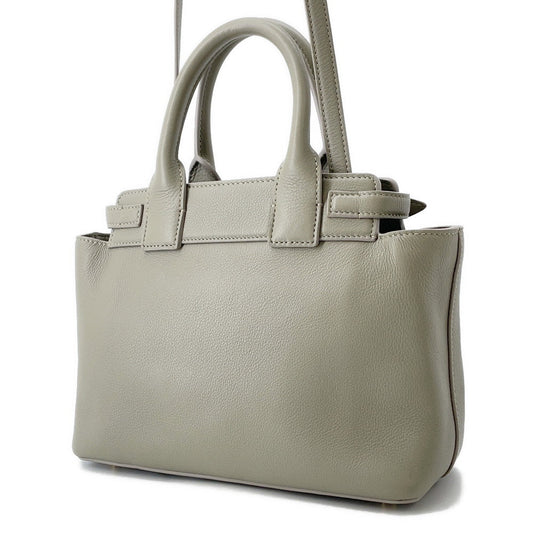 CELINE Teen Conti Bag Green Clay114543 Leather