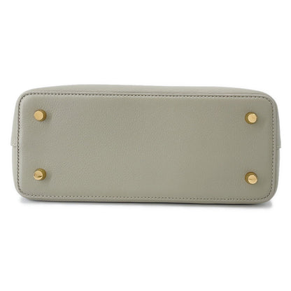 CELINE Teen Conti Bag Green Clay114543 Leather