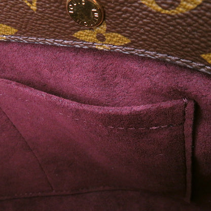 LOUIS VUITTON Montaigne BordeauxM41055 Monogram Size BB