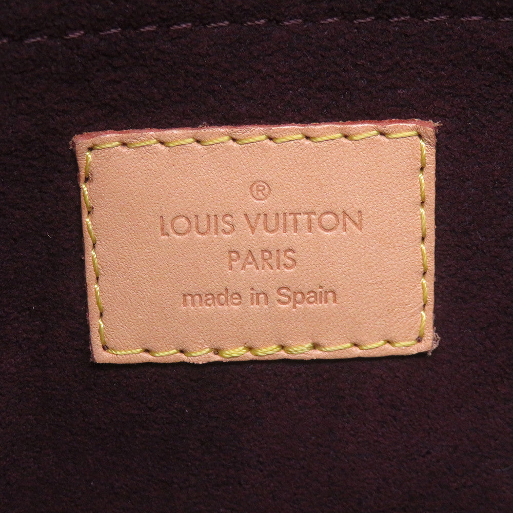 LOUIS VUITTON Montaigne BordeauxM41055 Monogram Size BB