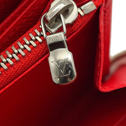 LOUIS VUITTON LVxYK Zippy Wallet Red/WhiteM81961 Epi Leather/Infinity Dot
