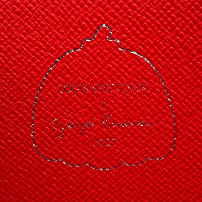 LOUIS VUITTON LVxYK Zippy Wallet Red/WhiteM81961 Epi Leather/Infinity Dot