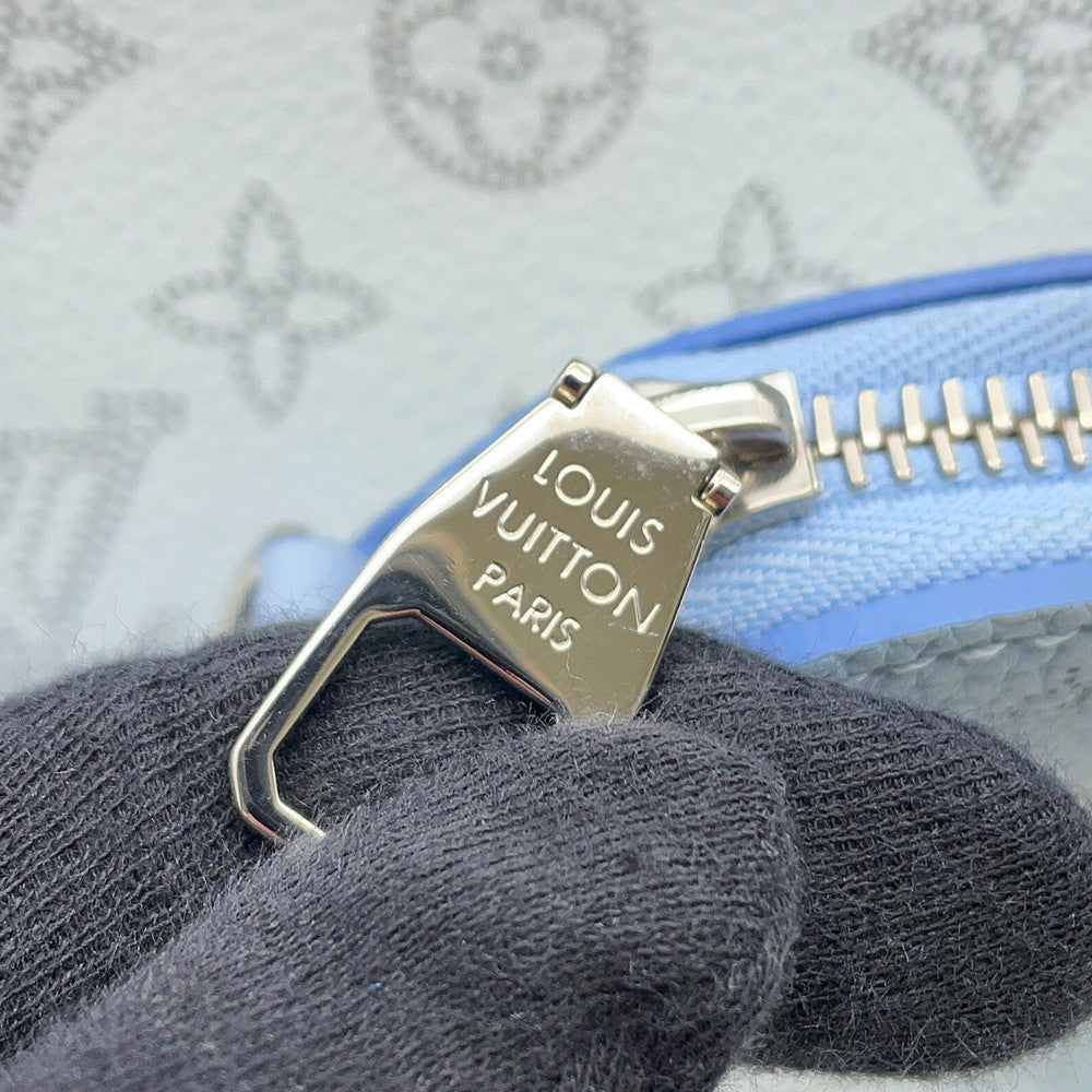 LOUIS VUITTON Bella Blue NuageM20507 Monogram Mahina