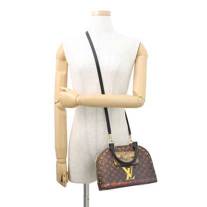 LOUIS VUITTON Time Trunk Alma BrownM52743 Transford Monogram Size BB