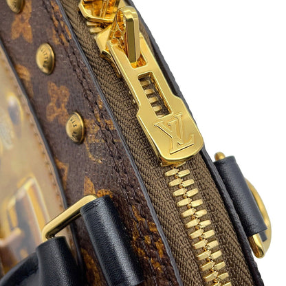 LOUIS VUITTON Time Trunk Alma BrownM52743 Transford Monogram Size BB