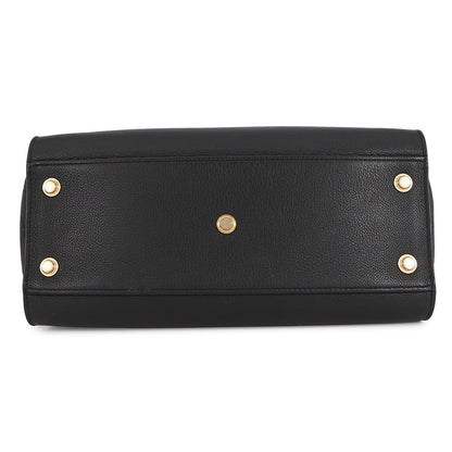 LOUIS VUITTON On My Side NoirM22225 Calf Leather Monogram Mahina Size GM