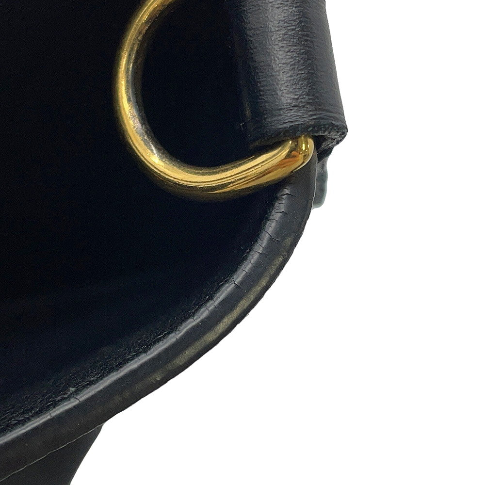 LOUIS VUITTON On My Side NoirM22225 Calf Leather Monogram Mahina Size GM