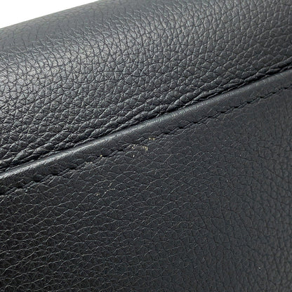LOUIS VUITTON On My Side NoirM22225 Calf Leather Monogram Mahina Size GM