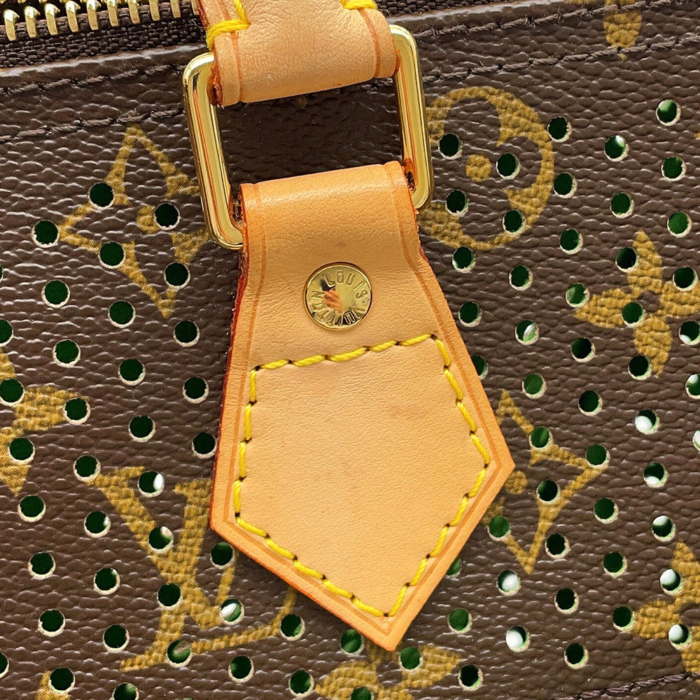 LOUIS VUITTON Speedy GreenM95181 Monogram Perfo Size 30