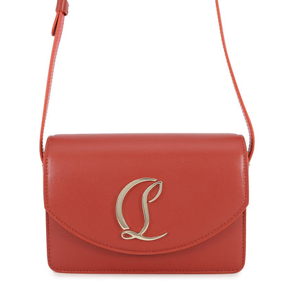 Christian Louboutin Ruby 54 Shoulder Bag Red1245050 Leather