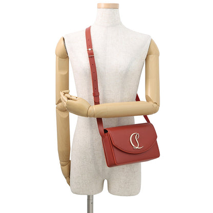 Christian Louboutin Ruby 54 Shoulder Bag Red1245050 Leather