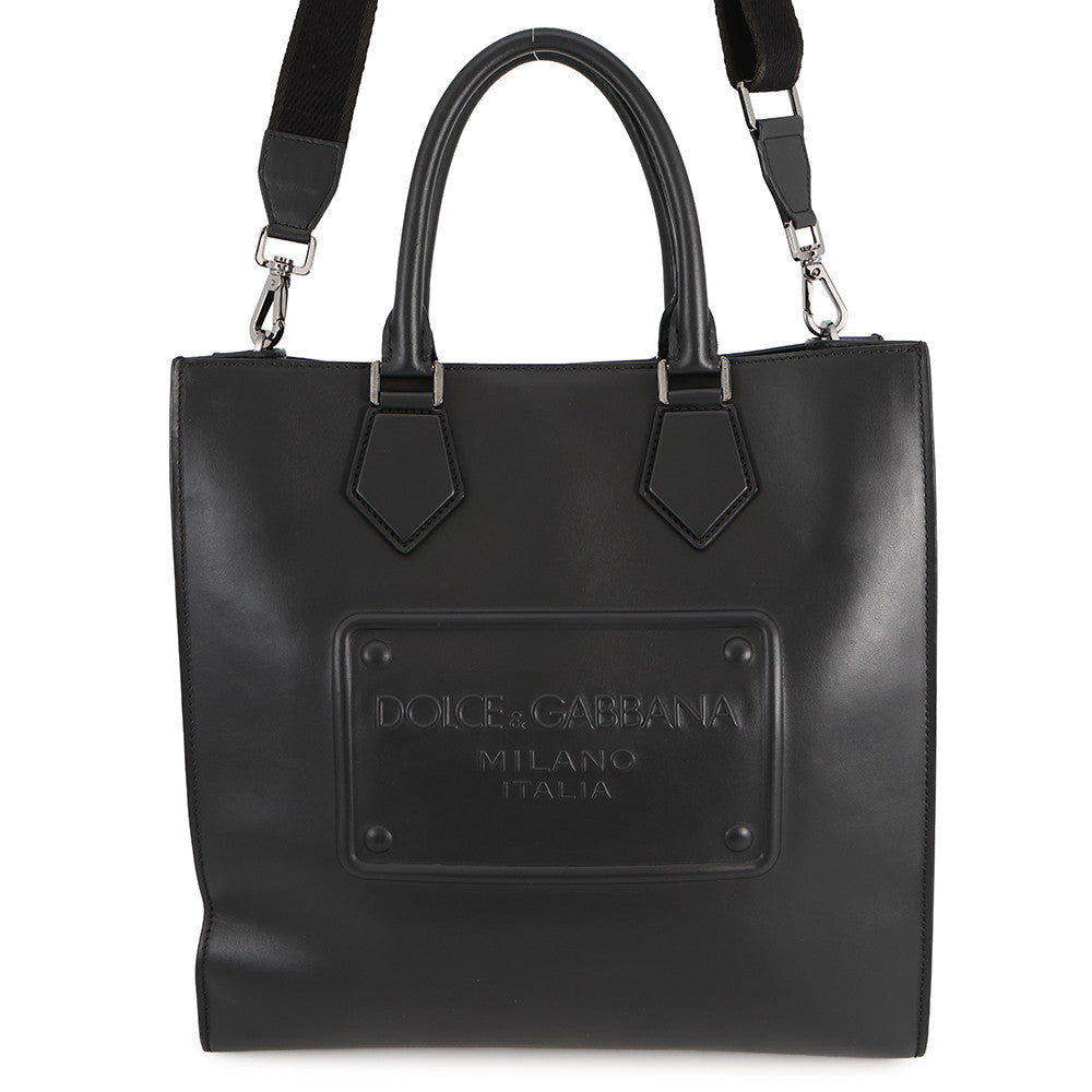DOLCE&GABBANA 2wayTote Bag BlackBM2154AG218 Leather