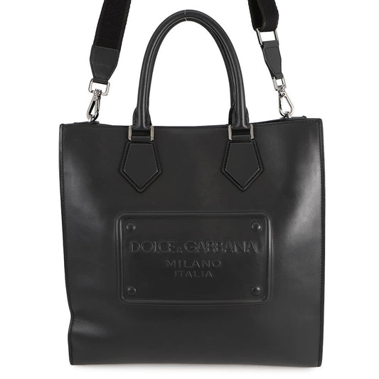 DOLCE&GABBANA 2wayTote Bag BlackBM2154AG218 Leather