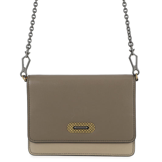 Bottega Veneta Chain wallet Brown/Beige521308 Leather