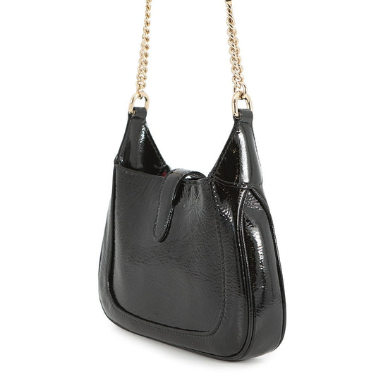 GUCCI Jackie ChainShoulder Black782889 Patent Leather Size Mini