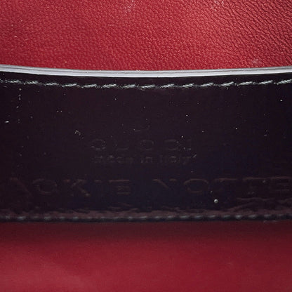 GUCCI Jackie ChainShoulder Black782889 Patent Leather Size Mini