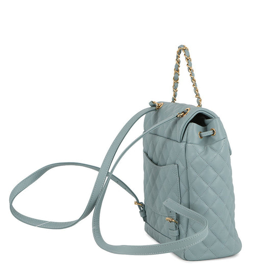 CHANEL Matelasse Backpack Light BlueA69964 Lambskin