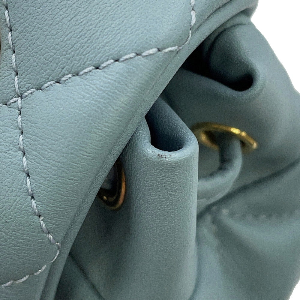 CHANEL Matelasse Backpack Light BlueA69964 Lambskin