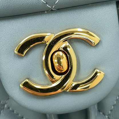 CHANEL Matelasse Backpack Light BlueA69964 Lambskin