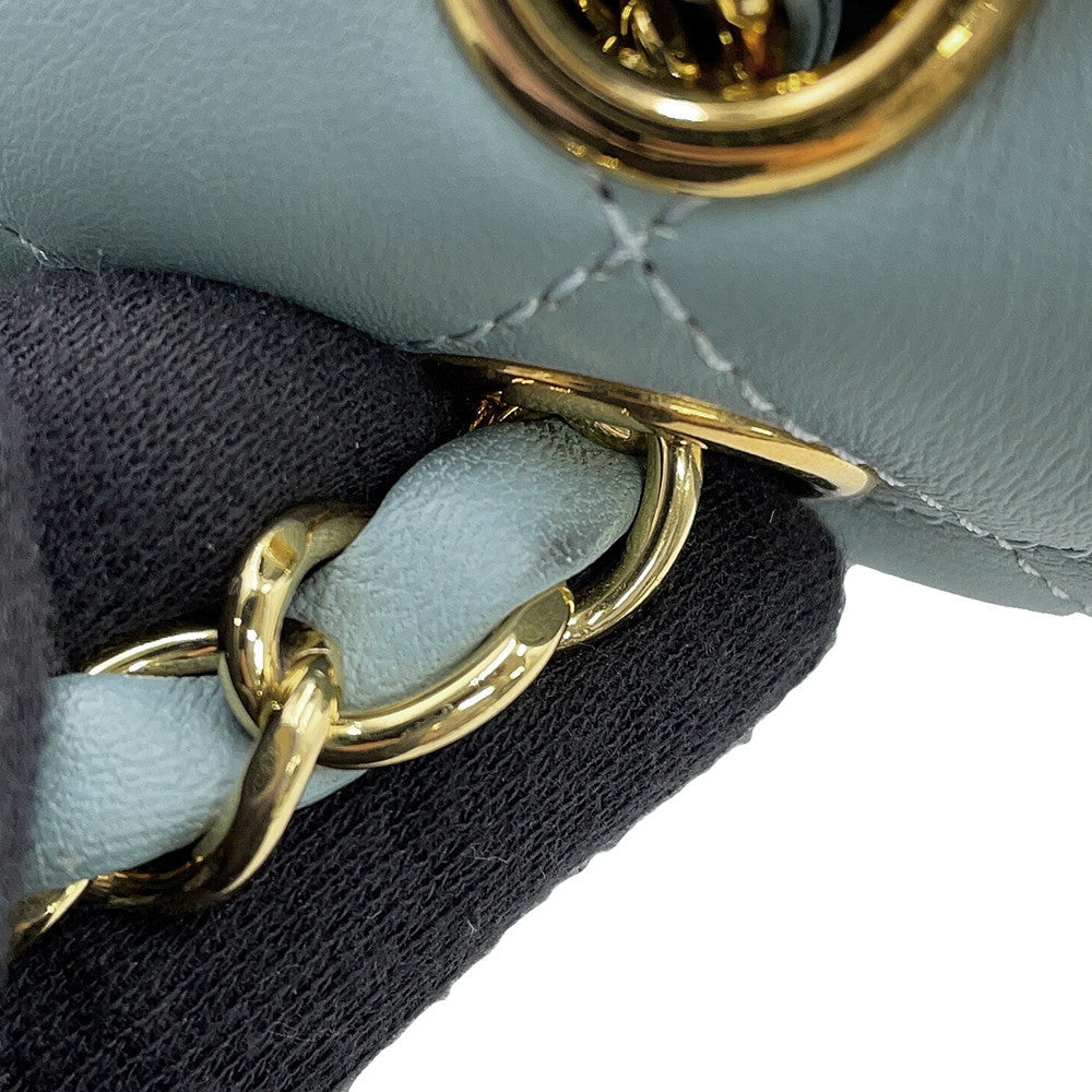 CHANEL Matelasse Backpack Light BlueA69964 Lambskin